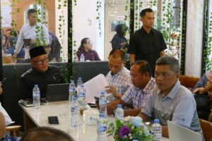 Komandan Lanudal Tanjungpinang Hadiri Rapat Evaluasi dan Percepatan Program MBG Kota Tanjungpinang