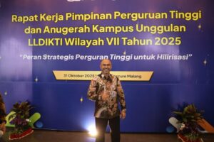 Rektor Universitas Hang Tuah Hadiri Rakerpim Perguruan Tinggi LLDIKTI Wilayah VII Tahun 2025