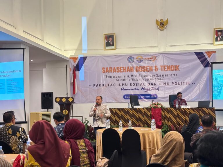 FISIP Selenggarakan Sarasehan Penyusunan VMTS dan Penguatan Visi Keilmuan Program Studi