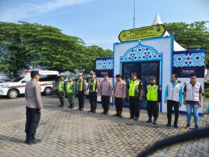 Pengamanan Pos Pam Rest Area 726 Wringinanom Dioptimalkan, Sinergi Lintas Sektor Terjaga